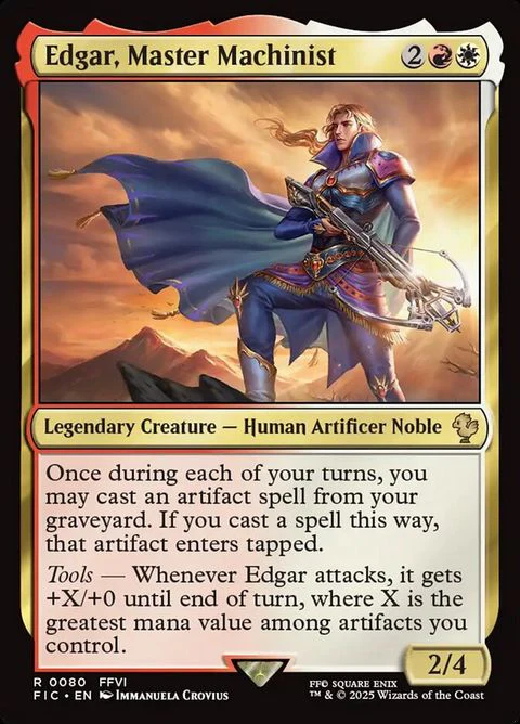 Edgar, Master Machinist (80)