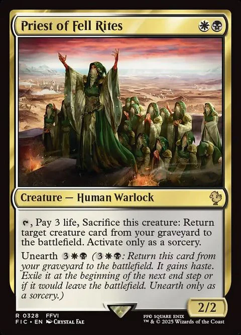 Priest of Fell Rites (328)