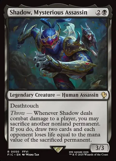 Shadow, Mysterious Assassin (50)