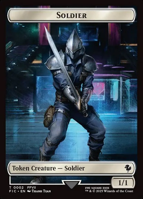 Soldier // Rebel (2/7) - Surge-Foil