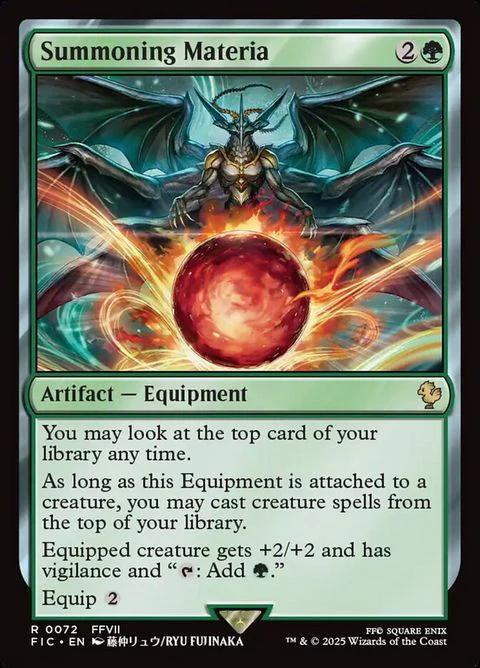 Summoning Materia (72)