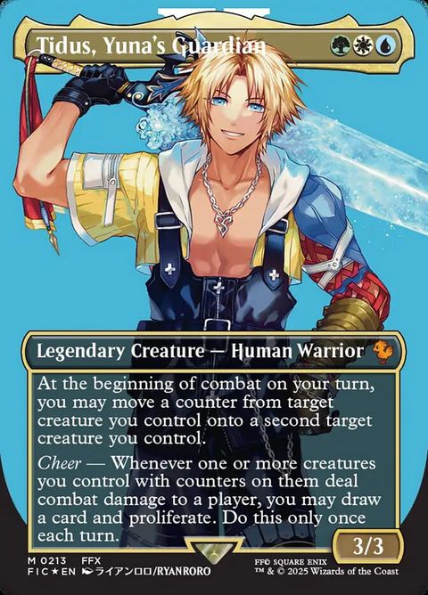 Tidus, Yuna's Guardian (213) - Surge-Foil