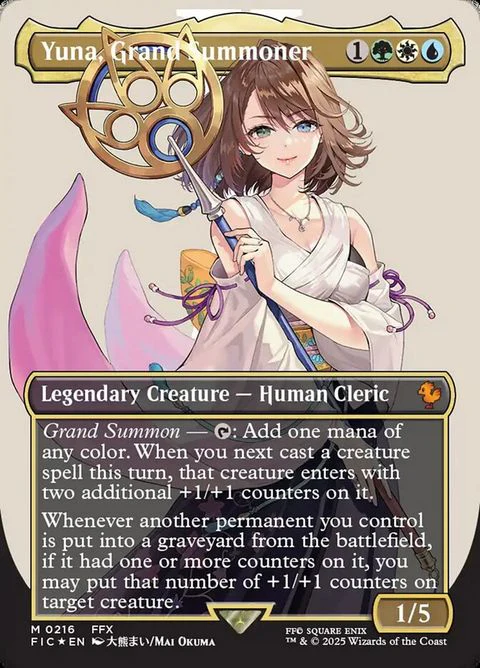 Yuna, Grand Summoner (216) - Surge-Foil