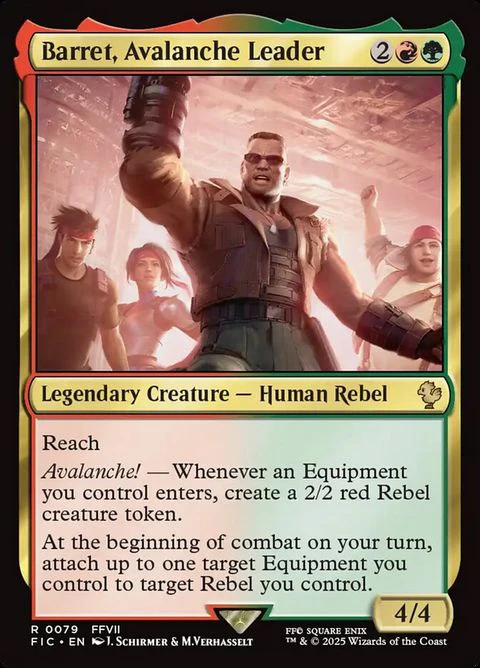 Barret, Avalanche Leader (79) - Surge-Foil