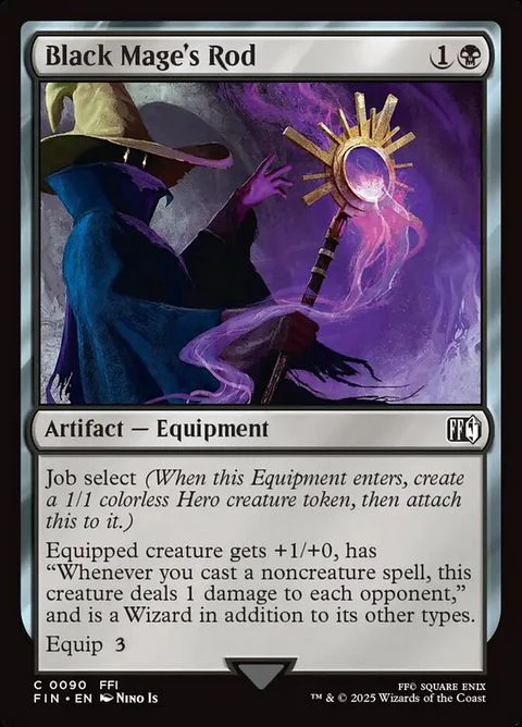 Black Mage's Rod (90)