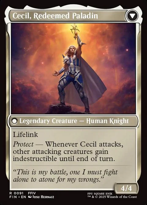 Cecil, Dark Knight // Cecil, Redeemed Paladin (91) - Image 2