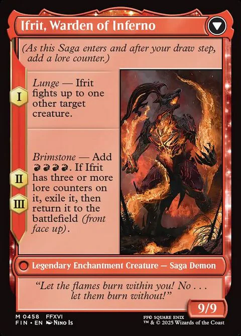 Clive, Ifrit's Dominant // Ifrit, Warden of Inferno (458) - Image 2