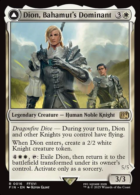 Dion, Bahamut's Dominant // Bahamut, Warden of Light (16)