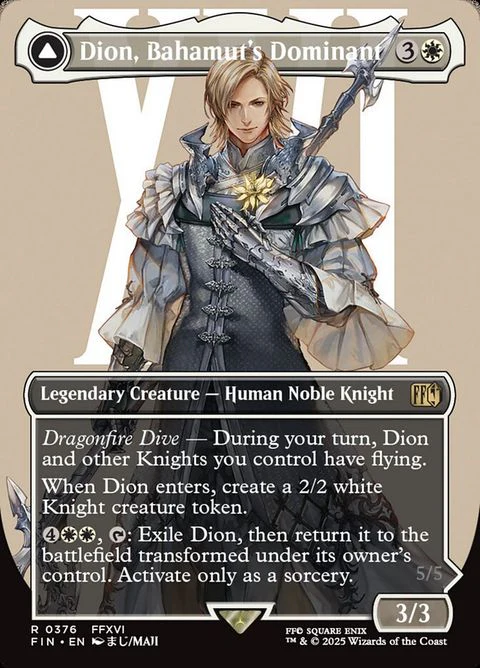 Dion, Bahamut's Dominant // Bahamut, Warden of Light (376)