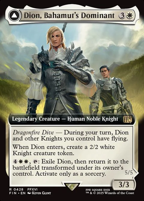 Dion, Bahamut's Dominant // Bahamut, Warden of Light (428)