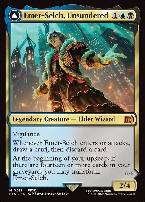 Emet-Selch, Unsundered // Hades, Sorcerer of Eld (218)