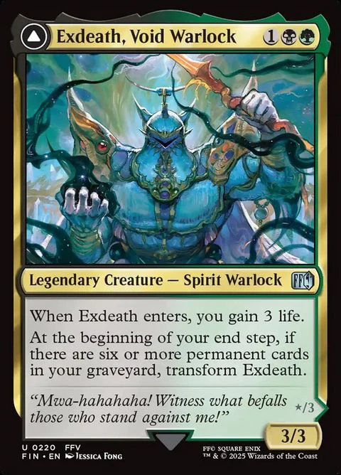 Exdeath, Void Warlock // Neo Exdeath, Dimension's End (220)