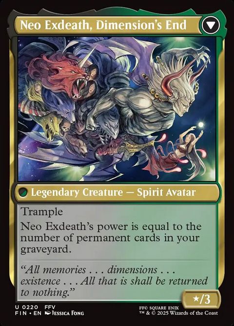 Exdeath, Void Warlock // Neo Exdeath, Dimension's End (220) - Image 2