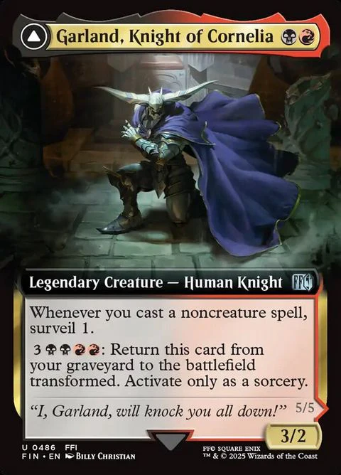 Garland, Knight of Cornelia // Chaos, the Endless (486)