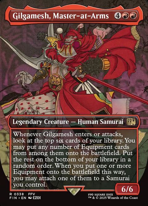 Gilgamesh, Master-at-Arms (338)