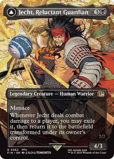 Jecht, Reluctant Guardian // Braska's Final Aeon (363)