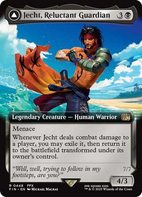Jecht, Reluctant Guardian // Braska's Final Aeon (448)