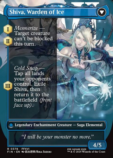 Jill, Shiva's Dominant // Shiva, Warden of Ice (378) - Image 2