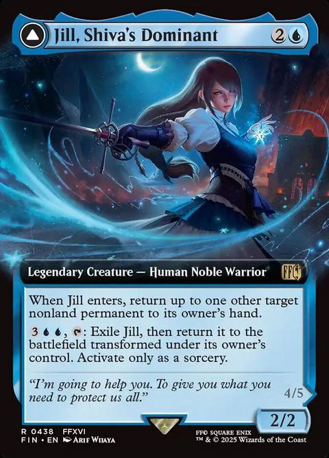Jill, Shiva's Dominant // Shiva, Warden of Ice (438)