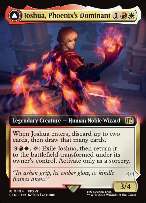 Joshua, Phoenix's Dominant // Phoenix, Warden of Fire (494)