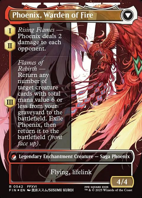 Joshua, Phoenix's Dominant // Phoenix, Warden of Fire (542) - Surge-Foil - Image 2
