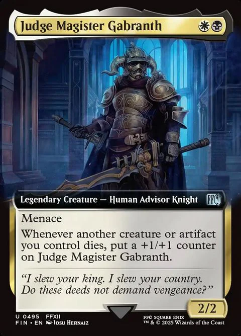Judge Magister Gabranth (495)