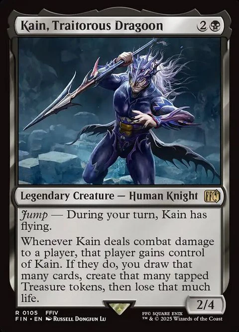Kain, Traitorous Dragoon (105)
