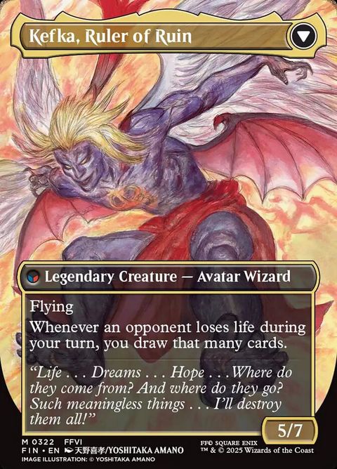 Kefka, Court Mage // Kefka, Ruler of Ruin (322) - Image 2