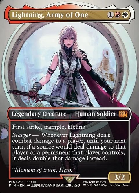 Lightning, Army of One (320)