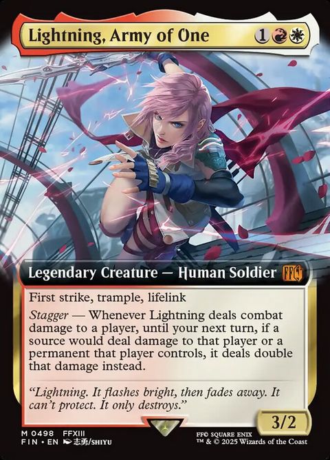 Lightning, Army of One (498)