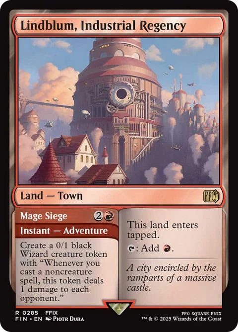 Lindblum, Industrial Regency // Mage Siege (285)