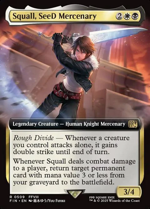 Squall, SeeD Mercenary (509)