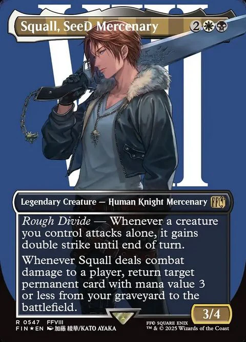 Squall, SeeD Mercenary (547) - Surge-Foil
