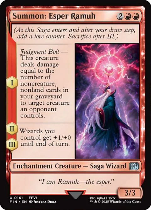 Summon: Esper Ramuh (161)