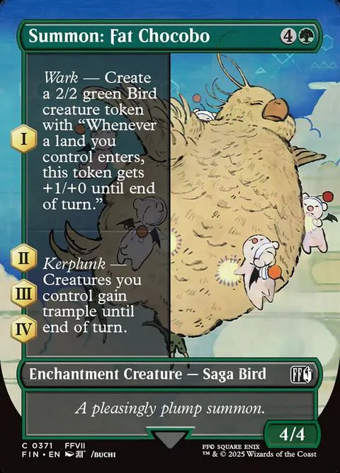 Summon: Fat Chocobo (371)