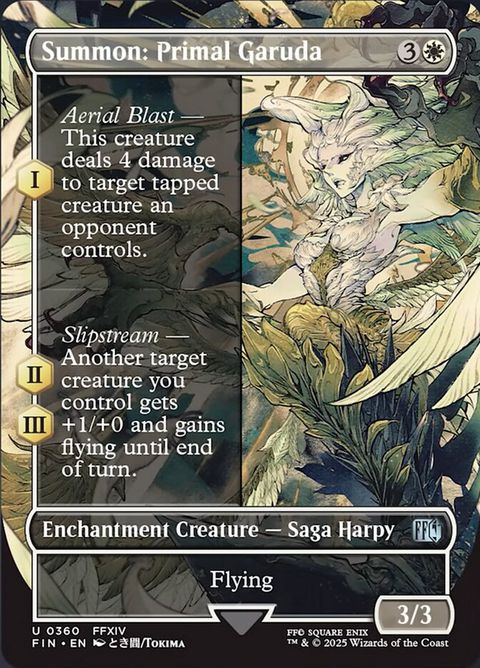 Summon: Primal Garuda (360)