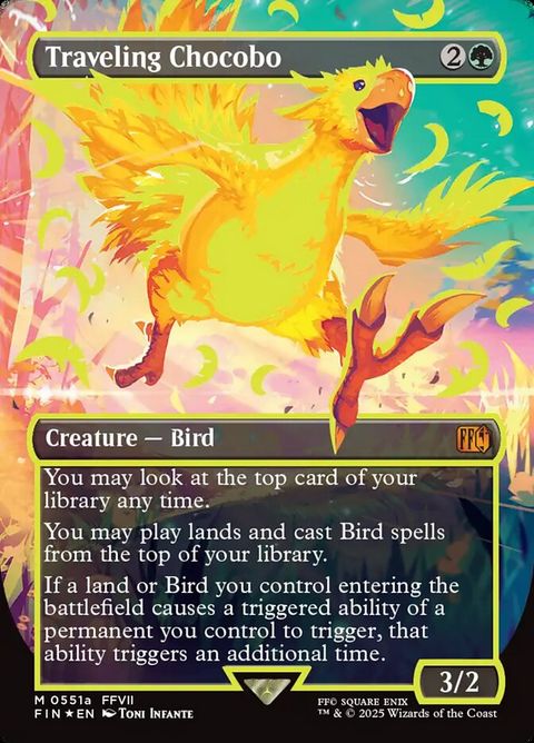Traveling Chocobo (551a) - Serialized