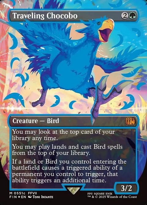 Traveling Chocobo (551c) - Serialized