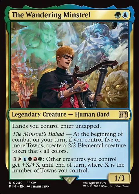\"Wandering Minstrel\" (249)