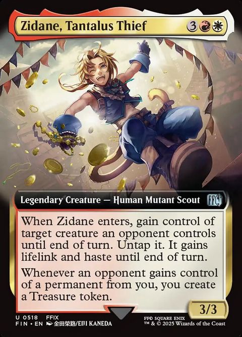 Zidane, Tantalus Thief (518)
