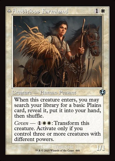 Ambitious Farmhand // Seasoned Cathar (448)