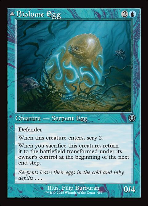 Biolume Egg // Biolume Serpent (455)