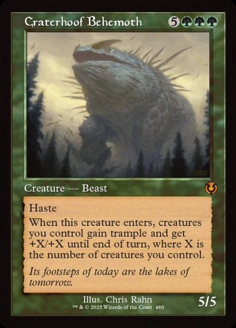Craterhoof Behemoth (480)