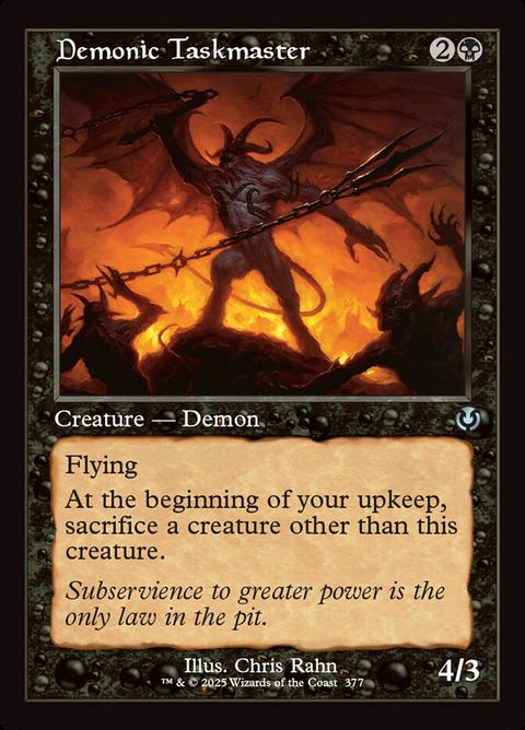 Demonic Taskmaster (377)