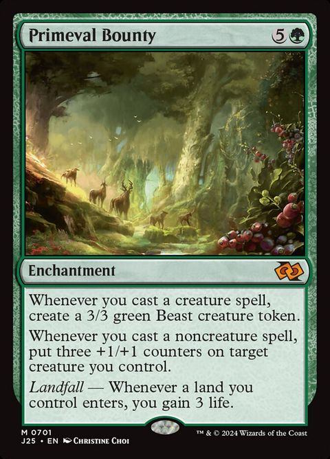Primeval Bounty (701)