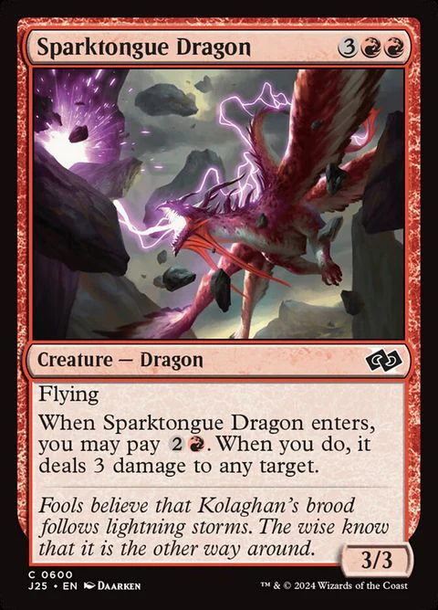 Sparktongue Dragon (600)