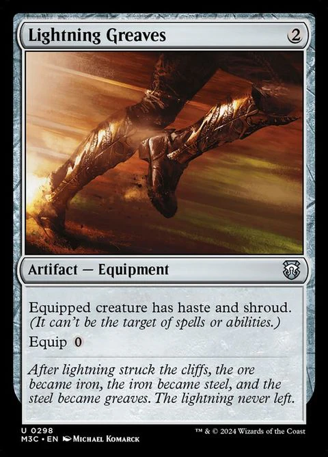 Lightning Greaves (298)
