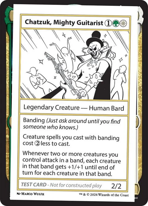 Chatzuk, Mighty Guitarist (999-CMG)