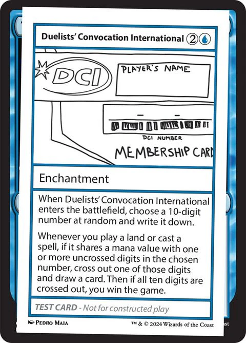 Duelists' Convocation International (999-DCI)