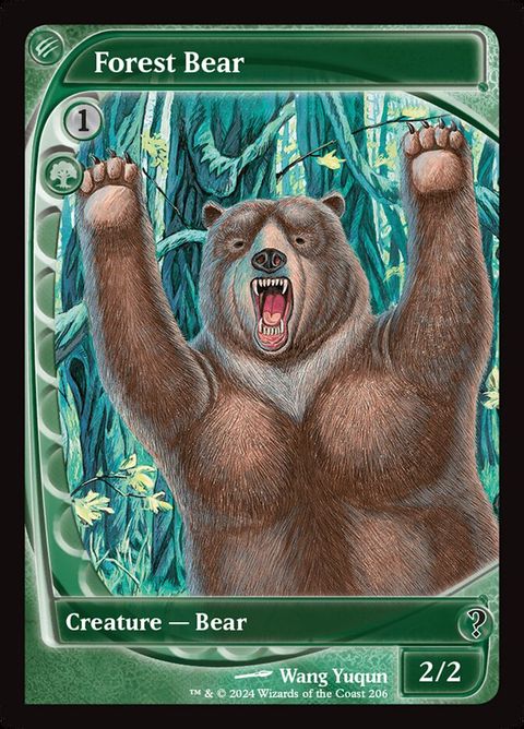 Forest Bear (206)